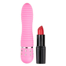Lade das Bild in den Galerie-Viewer, EasyToys Mini-Vibrator geriffelt in Pink