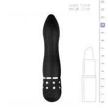 Lade das Bild in den Galerie-Viewer, EasyToys Mini-Vibrator glatt in Schwarz