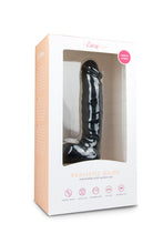 Lade das Bild in den Galerie-Viewer, Realistischer schwarzer Dildo - 22,5 cm