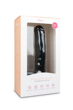 Lade das Bild in den Galerie-Viewer, Realistischer schwarzer Dildo - 26,5 cm