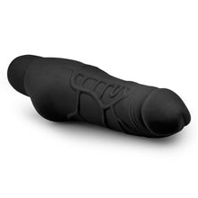 Lade das Bild in den Galerie-Viewer, Realistischer schwarzer Vibrator aus Silikon