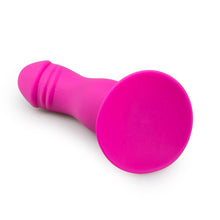 Lade das Bild in den Galerie-Viewer, Pinkfarbener Silikondildo mit Saugnapf