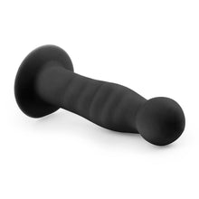 Lade das Bild in den Galerie-Viewer, Saugnapf-Dildo aus Silikon - Schwarz