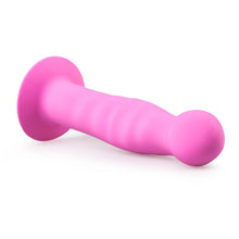Lade das Bild in den Galerie-Viewer, Saugnapf-Dildo aus Silikon - Rosa