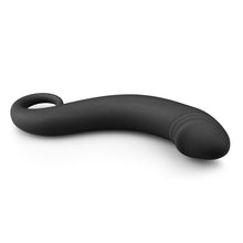 Lade das Bild in den Galerie-Viewer, Schwarzer Prostata-Dildo aus Silikon