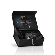 Lade das Bild in den Galerie-Viewer, Lederhalsband mit Nippelketten