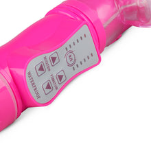 Lade das Bild in den Galerie-Viewer, EasyToys Stoßender Hasen-Vibrator - Rosa