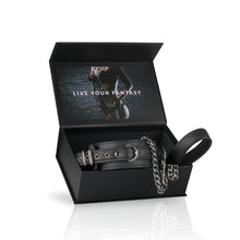 Lade das Bild in den Galerie-Viewer, Fetisch-Halsband mit Leine