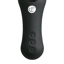 Lade das Bild in den Galerie-Viewer, Kleiner, seitlich neigbarer Stabvibrator - Schwarz