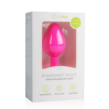 Lade das Bild in den Galerie-Viewer, Diamond Analplug mittlgroß - pink