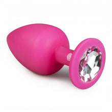 Lade das Bild in den Galerie-Viewer, Diamond Analplug groß - pink