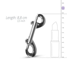 Lade das Bild in den Galerie-Viewer, "Doppelclip - silbern