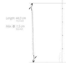 Lade das Bild in den Galerie-Viewer, Klassische Nippelklemmen mit Kette