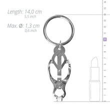 Lade das Bild in den Galerie-Viewer, Japanische Kleeklammern mit Ring