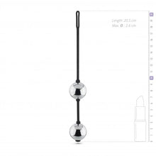 Lade das Bild in den Galerie-Viewer, Silvy Liebeskugeln aus Metall