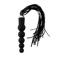 Lade das Bild in den Galerie-Viewer, Gerippter Dildo mit Flogger