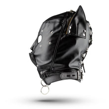 Lade das Bild in den Galerie-Viewer, Hundemaske - Schwarz/Gelb