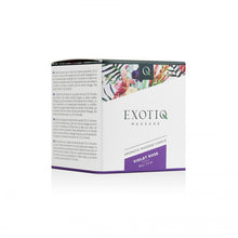 Lade das Bild in den Galerie-Viewer, Exotiq Massagekerze Violet Rose - 60g