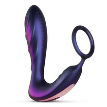 Lade das Bild in den Galerie-Viewer, Hueman - Black Hole Analvibrator Mit Penisring