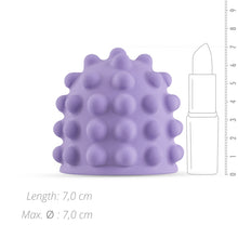 Lade das Bild in den Galerie-Viewer, MyMagicWand mit angerautem Aufsatz- Lila