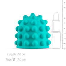 Lade das Bild in den Galerie-Viewer, MyMagicWand mit angerautem Aufsatz - Türkis