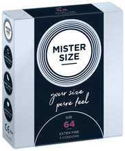 Lade das Bild in den Galerie-Viewer, MY.SIZE 64 mm Kondome 3 Stück