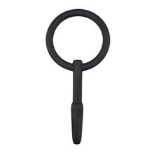 Lade das Bild in den Galerie-Viewer, Hohler Silikon Penisplug mit Zugring