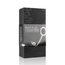 Lade das Bild in den Galerie-Viewer, Metall Cockring mit Anal plug