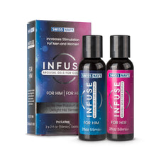 Lade das Bild in den Galerie-Viewer, Swiss Navy Infuse Arousal Gel Für Paare - 2 x 59ml