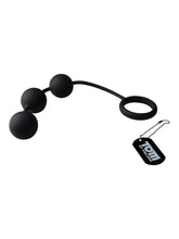 Lade das Bild in den Galerie-Viewer, Tom-of-Finland-Silikoncockring mit 3 Gewichtskugeln