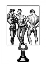 Lade das Bild in den Galerie-Viewer, Tom of Finland Penisring-Set – 3 Stück – in Blau
