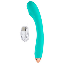 Lade das Bild in den Galerie-Viewer, G-Punkt schlanker flexibler Vibrator - Türkis
