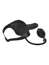 Lade das Bild in den Galerie-Viewer, Aufblasbarer Knebel mit Dildo