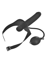 Lade das Bild in den Galerie-Viewer, Aufblasbarer Knebel mit Dildo