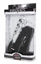 Lade das Bild in den Galerie-Viewer, Lingam Glasdildo mit Peitsche