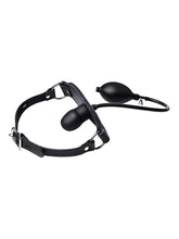 Lade das Bild in den Galerie-Viewer, Silencer Inflatable Locking Silicone Penis Gag