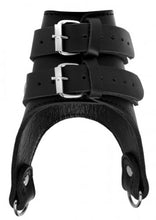 Lade das Bild in den Galerie-Viewer, Stramm sitzender Ballstretcher aus Leder mit doppeltem Gewicht