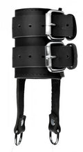 Lade das Bild in den Galerie-Viewer, Harness aus Leder mit 2 Zuggurten für Hoden