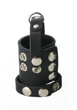 Lade das Bild in den Galerie-Viewer, Enger Penisgurt aus Leder und Ballstretcher