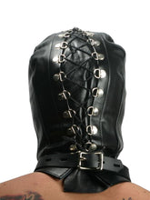 Lade das Bild in den Galerie-Viewer, Verschließbare Kappe aus Leder