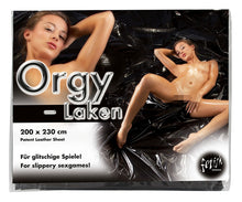 Lade das Bild in den Galerie-Viewer, ORGY-Laken Schwarz
