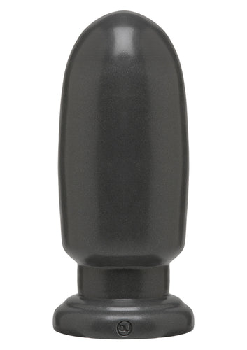 Großer, runder Dildo in Grau