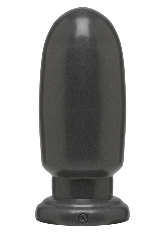Großer, runder Dildo in Grau