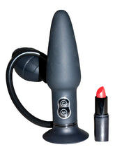 Lade das Bild in den Galerie-Viewer, True Black Vibrating Anal Plug
