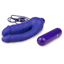 Lade das Bild in den Galerie-Viewer, Doppelter realistischer Vibrator - Lila

