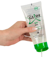 Lade das Bild in den Galerie-Viewer, Just Glide Bio Anal Gleitgel - 200 ml
