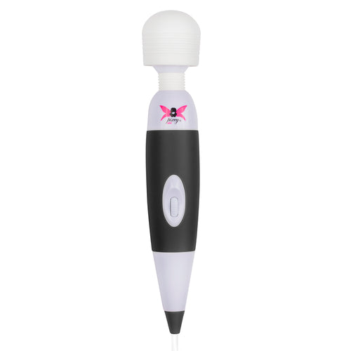 Pixey Mini Wand Vibrator - Schwarz