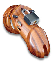 Lade das Bild in den Galerie-Viewer, CB-6000 Keuschheitskäfig - Holz - 35 mm
