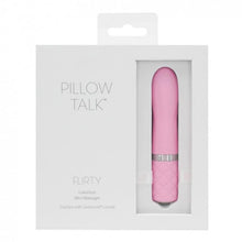 Lade das Bild in den Galerie-Viewer, Pillow Talk Flirty Mini-Vibrator - Pink
