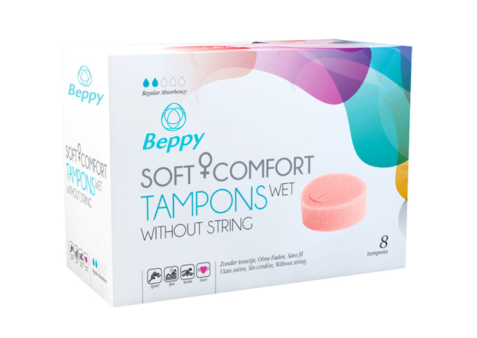 Beppy Soft + Comfort Tampons WET - 8 Stück